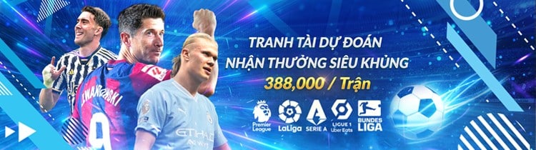 Nhận thưởng khủng khi dự đoán kết quả chính xác